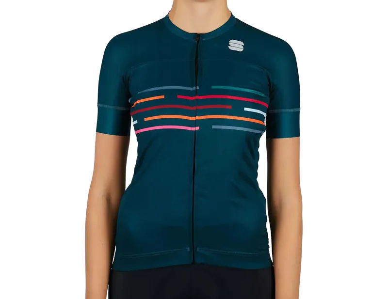 Balfes Bikes Sportful V�lodrome Women's Short Sleeve Jersey in Sea Moss | Free postage over £30, £10 off first order, price match & 0% finance.