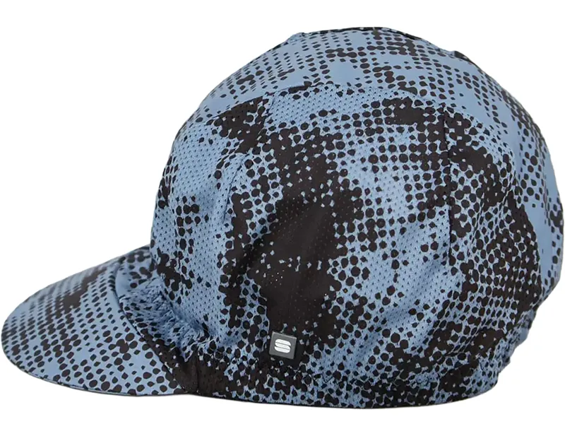 Sportful Escape Cycling Cap in Black/Blue Sea 