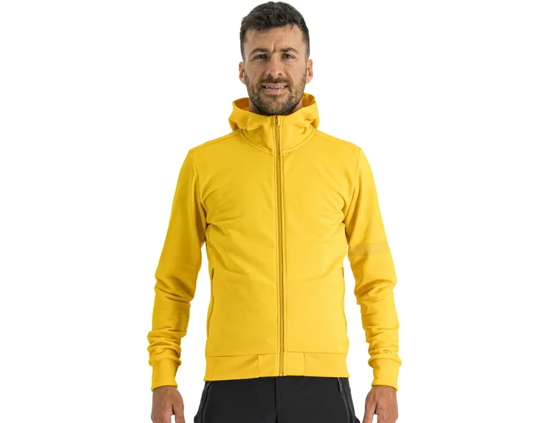 Balfes Bikes Sportful Giara Hoodie in Yellow | Free postage over £30, £10 off first order, price match & 0% finance.