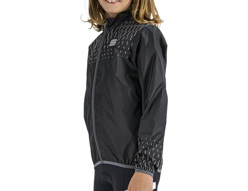 Balfes Bikes Sportful Kid Reflex Jacket in Black | Free postage over £30, £10 off first order, price match & 0% finance.
