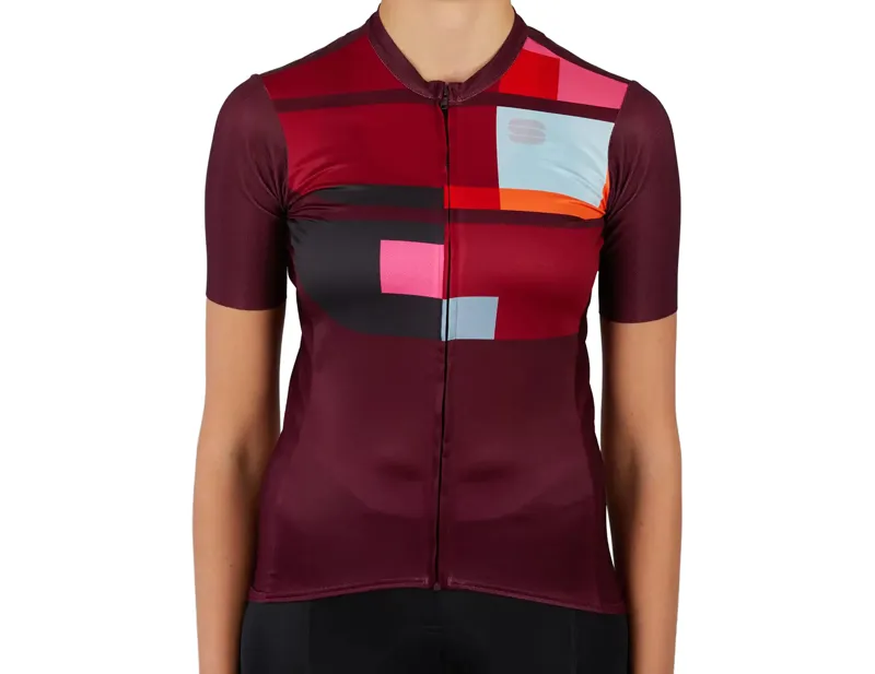 Balfes Bikes Sportful Idea Women's Jersey in Red Wine | Free postage over £30, £10 off first order, price match & 0% finance.