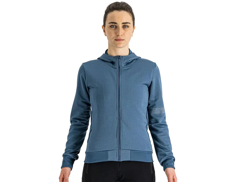 Balfes Bikes Sportful Giara Women's Hoodie in Blue Sea | Free postage over £30, £10 off first order, price match & 0% finance.
