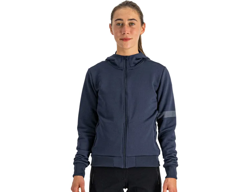 Balfes Bikes Sportful Giara Women's Hoodie in Galaxy Blue | Free postage over £30, £10 off first order, price match & 0% finance.