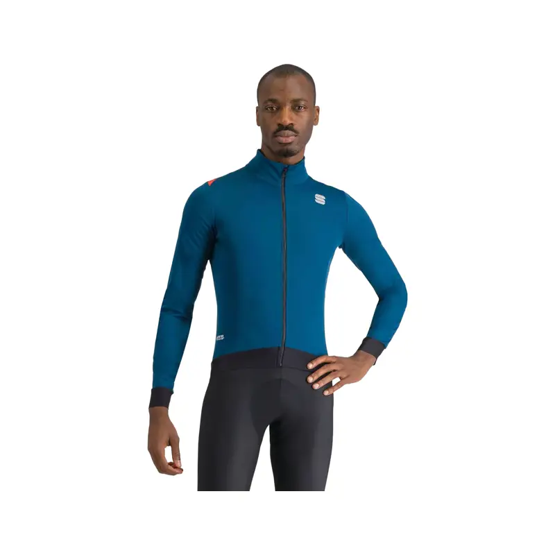 Balfes Bikes Sportful Fiandre Pro Medium Long Sleeve Jersey in Teal Blue | Free postage over £30, £10 off first order, price match & 0% finance.