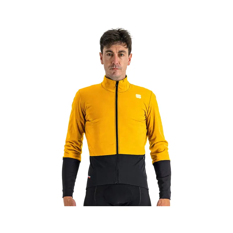 Balfes Bikes Sportful Total Comfort Long Sleeve Jersey in Dark Gold/Black | Free postage over £30, £10 off first order, price match & 0% finance.