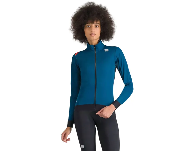 Balfes Bikes Sportful Fiandre Medium Women's Long Sleeve Jersey in Teal Blue | Free postage over £30, £10 off first order, price match & 0% finance.