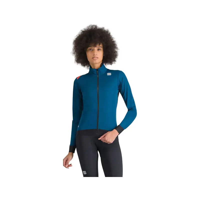 Balfes Bikes Sportful Fiandre Medium Women's Long Sleeve Jersey in Teal Blue | Free postage over £30, £10 off first order, price match & 0% finance.