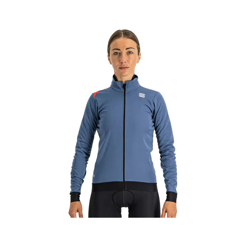 Balfes Bikes Sportful Fiandre Medium Women's Long Sleeve Jersey in Blue Sea | Free postage over £30, £10 off first order, price match & 0% finance.