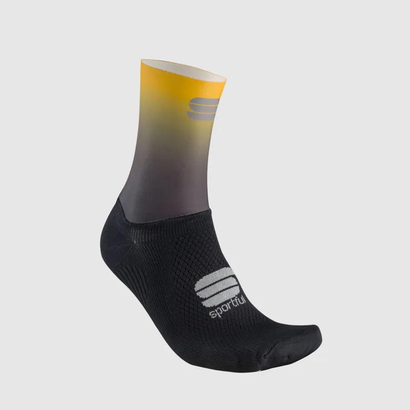 Balfes Bikes Sportful Race Mid Women's Socks in Black/Yellow | Free postage over £30, £10 off first order, price match & 0% finance.