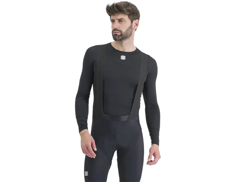 Balfes Bikes Sportful Midweight Long Sleeve Base Layer in Black | Free postage over £30, £10 off first order, price match & 0% finance.