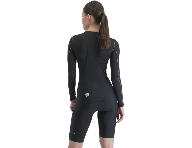 Sportful Midweight Women's Long Sleeve Base Layer in Black-1