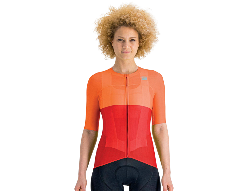 Balfes Bikes Sportful Pro Women's Jersey in Chili Red/Pompelmo | Free postage over £30, £10 off first order, price match & 0% finance.