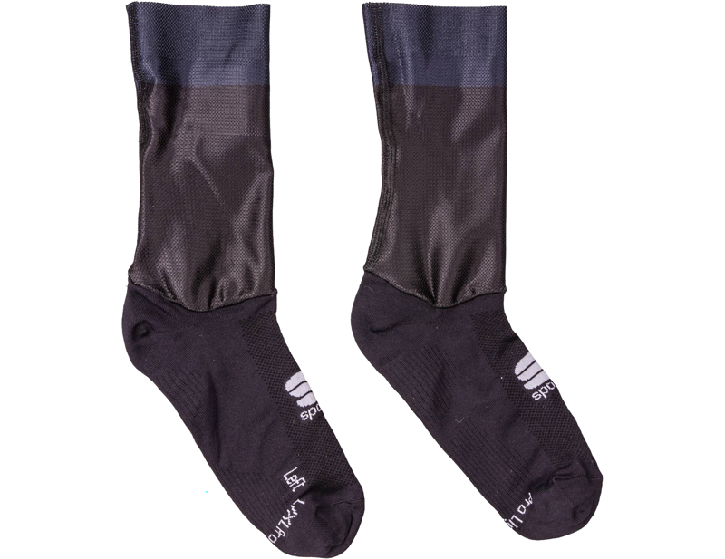 Balfes Bikes Sportful Light Women's Socks in Black/Galaxy Blue | Free postage over £30, £10 off first order, price match & 0% finance.