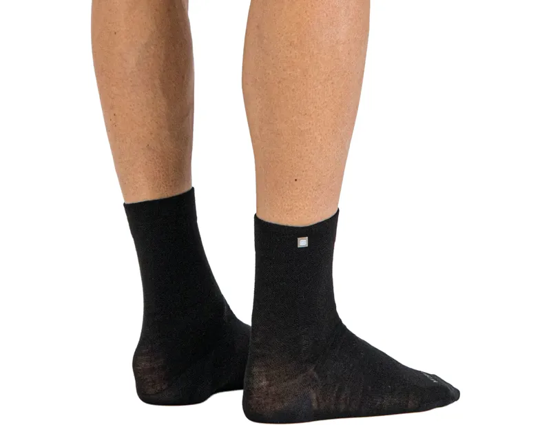 Balfes Bikes Sportful Matchy Wool Woman Socks in Black | Free postage over £30, £10 off first order, price match & 0% finance.