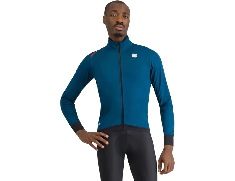 Balfes Bikes Sportful Fiandre Long Sleeve Jersey in Teal Blue | Free postage over £30, £10 off first order, price match & 0% finance.