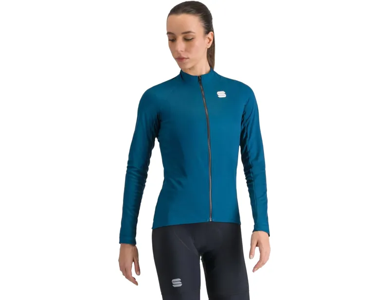 Balfes Bikes Sportful Matchy Women's Thermal Jersey in Teal Blue | Free postage over £30, £10 off first order, price match & 0% finance.