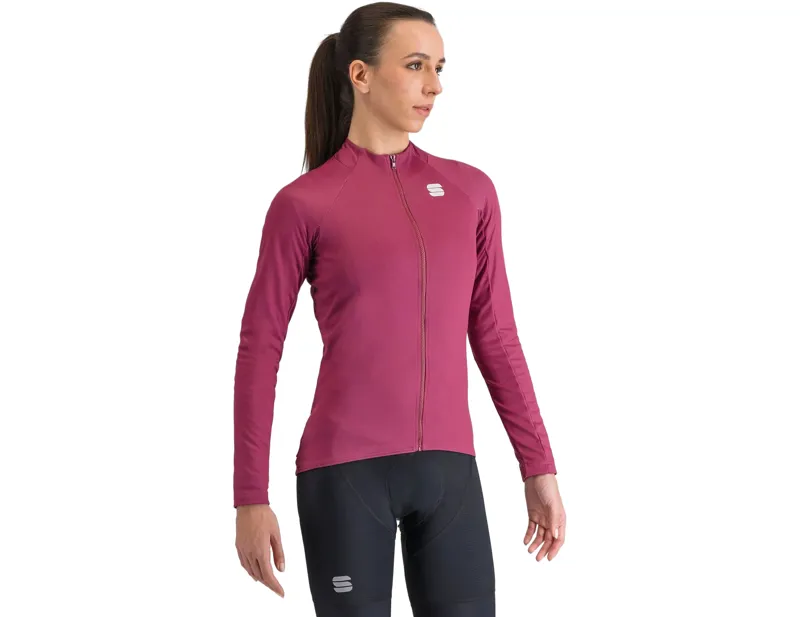 Balfes Bikes Sportful Matchy Women's Thermal Jersey in Raspberry Violet | Free postage over £30, £10 off first order, price match & 0% finance.
