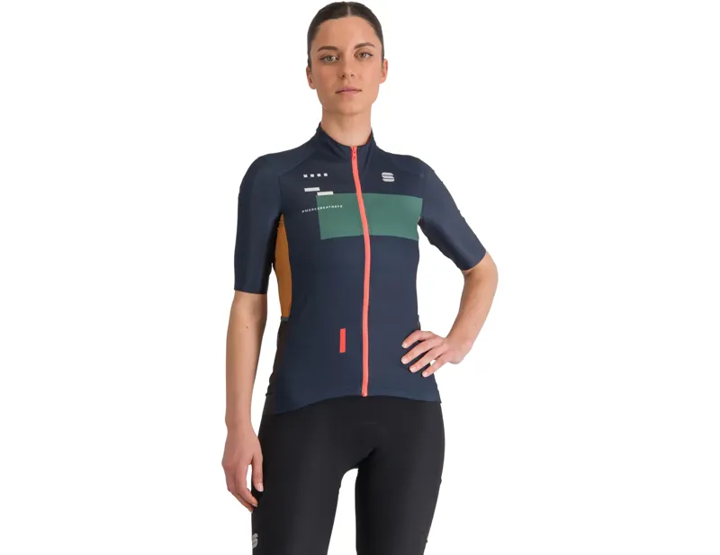 Balfes Bikes Sportful Breakout Supergiara Women's Jersey in Galaxy Blue | Free postage over £30, £10 off first order, price match & 0% finance.