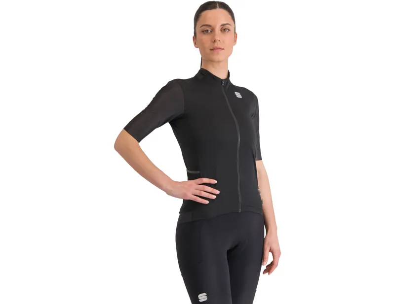 Balfes Bikes Sportful Supergiara Women's Jersey in Black | Free postage over £30, £10 off first order, price match & 0% finance.