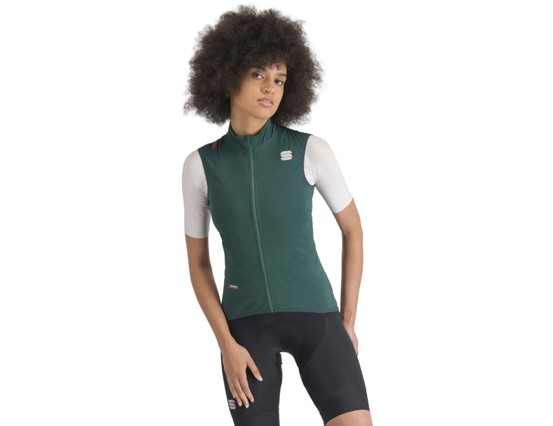 Balfes Bikes Sportful Fiandre Pro Women's Gilet in Shrub Green | Free postage over £30, £10 off first order, price match & 0% finance.