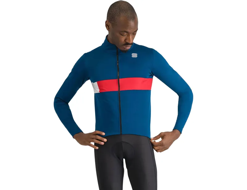 Balfes Bikes Sportful Neo 2 Softshell Long Sleeve Jersey in Teal Blue | Free postage over £30, £10 off first order, price match & 0% finance.