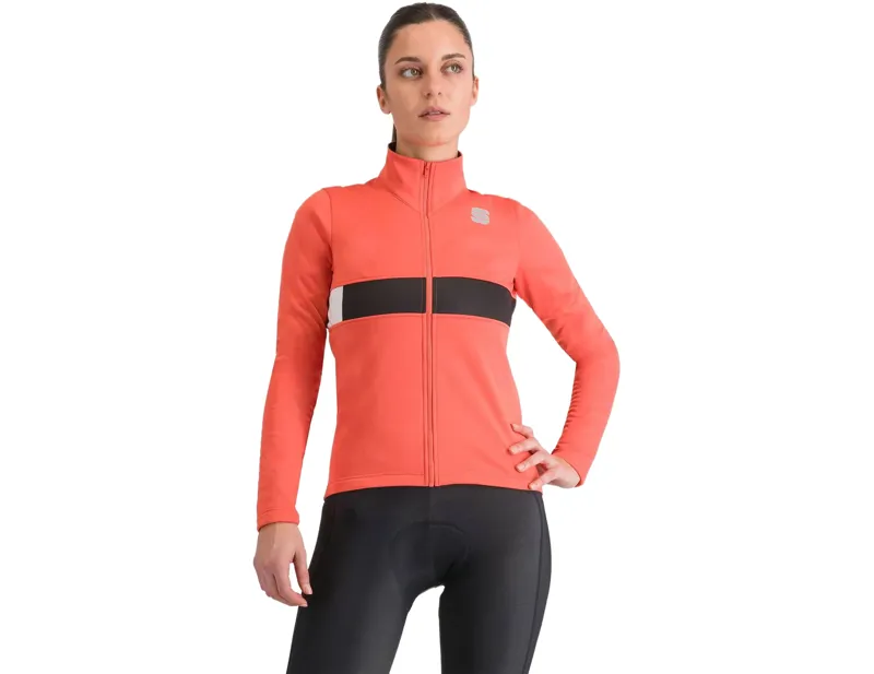 Balfes Bikes Sportful Neo 2 Softshell Women's Long Sleeve Jersey in Pompelmo | Free postage over £30, £10 off first order, price match & 0% finance.