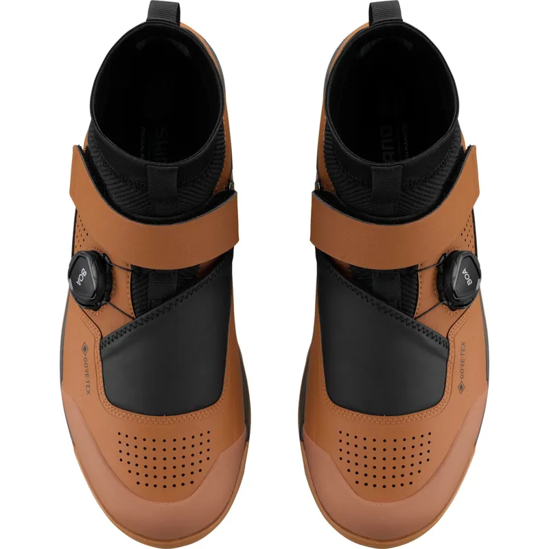 Shimano GE9 GE900 GORE-TEX Shoes in Oak Brown-2