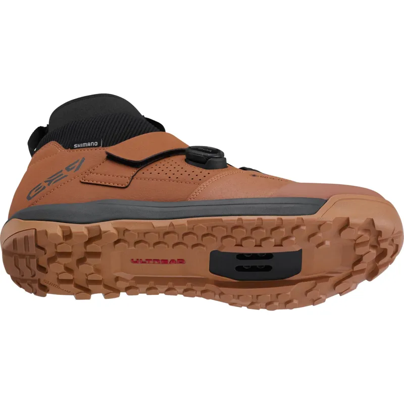 Shimano GE9 GE900 GORE-TEX Shoes in Oak Brown-4