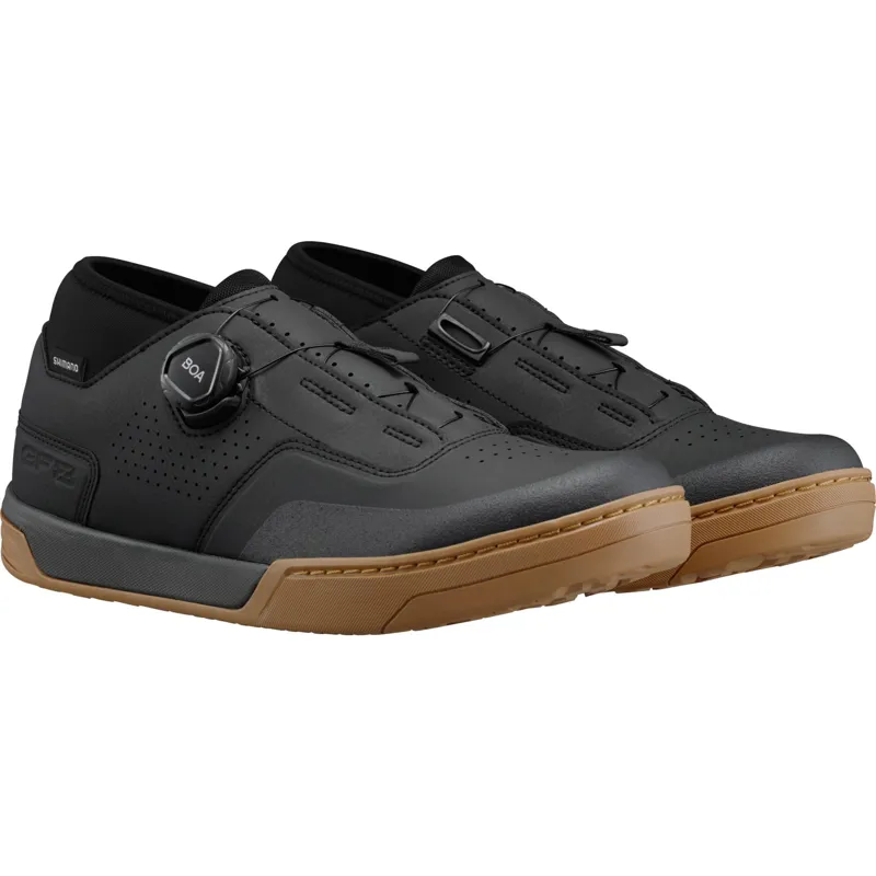 Shimano GF8 GF800 Shoes in Black Amber-1