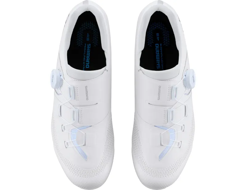 Shimano RC5 Road Shoes in White-3