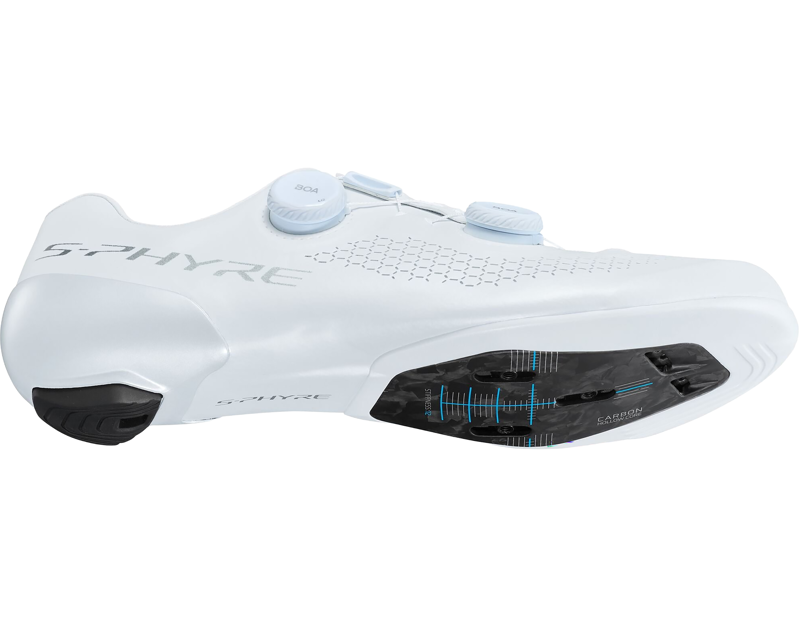 Shimano S-PHYRE RC9 RC910 Road Cycling Shoes Wide in White-3