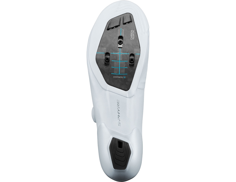 Shimano S-PHYRE RC9 RC910 Road Cycling Shoes Wide in White-5