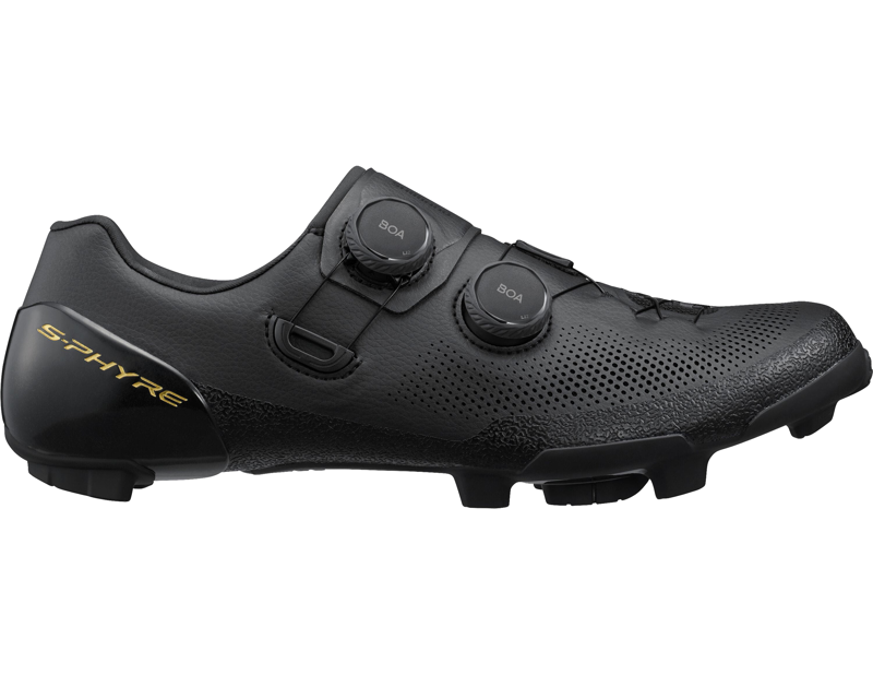 Balfes Bikes Shimano S-PHYRE RX9 Shoes in Black | Free postage over £30, £10 off first order, price match & 0% finance.