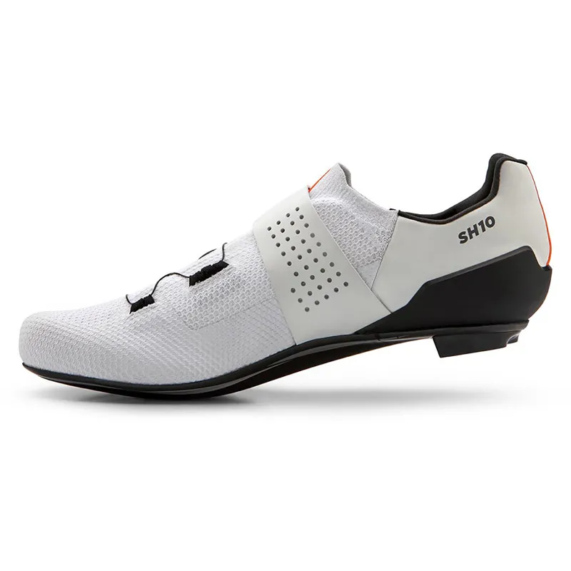 DMT SH10 Road Shoes in White/Black-1