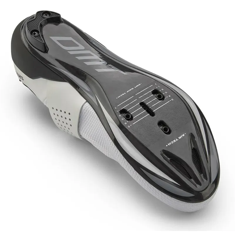 DMT SH10 Road Shoes in White/Black-2