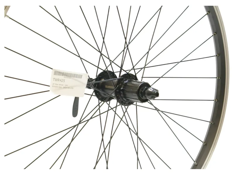 24 inch Rear Wheel Q/R Cassette DW ATB in Black