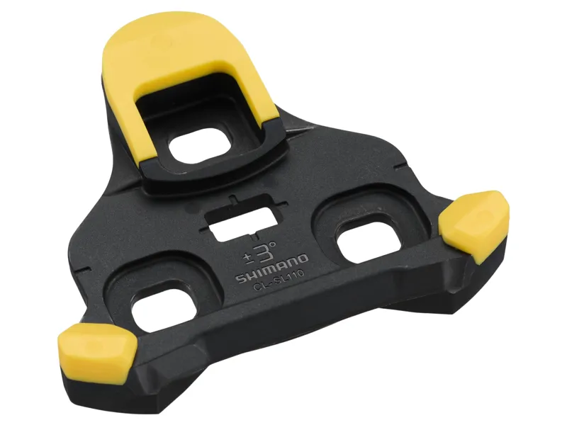 Shimano CL-SL110 SPD SLR - Floating Centre Pivot 6-degrees Cleats in Yellow