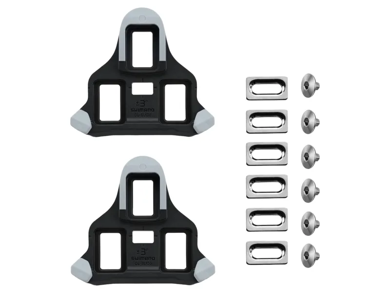 Shimano CL-SL130 SPD SLR - Floating type with wide mounting range Cleat in Black/Grey-1