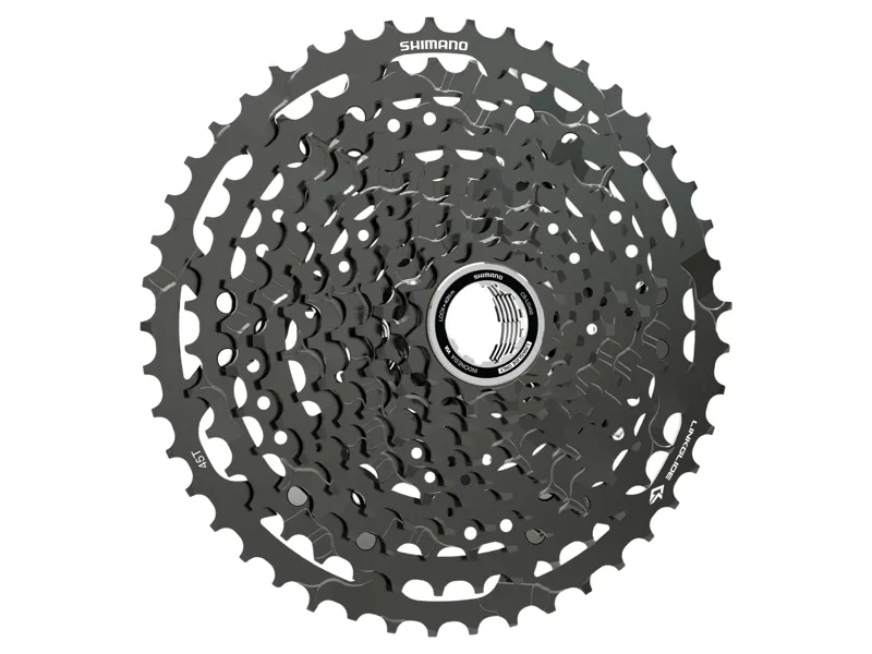 Shimano CS-LG400 11 Speed Cassette in Black-1