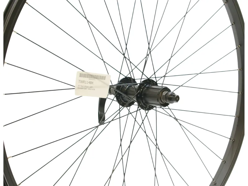 26 inch Rear Wheel - Q/R -  Cassette - Black ATB