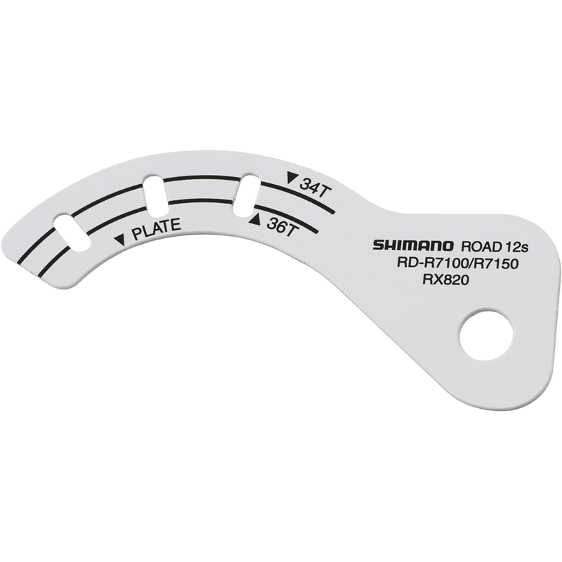 Balfes Bikes Shimano RDRX820 GG Adjust Gauge in White | Free postage over £30, £10 off first order, price match & 0% finance.