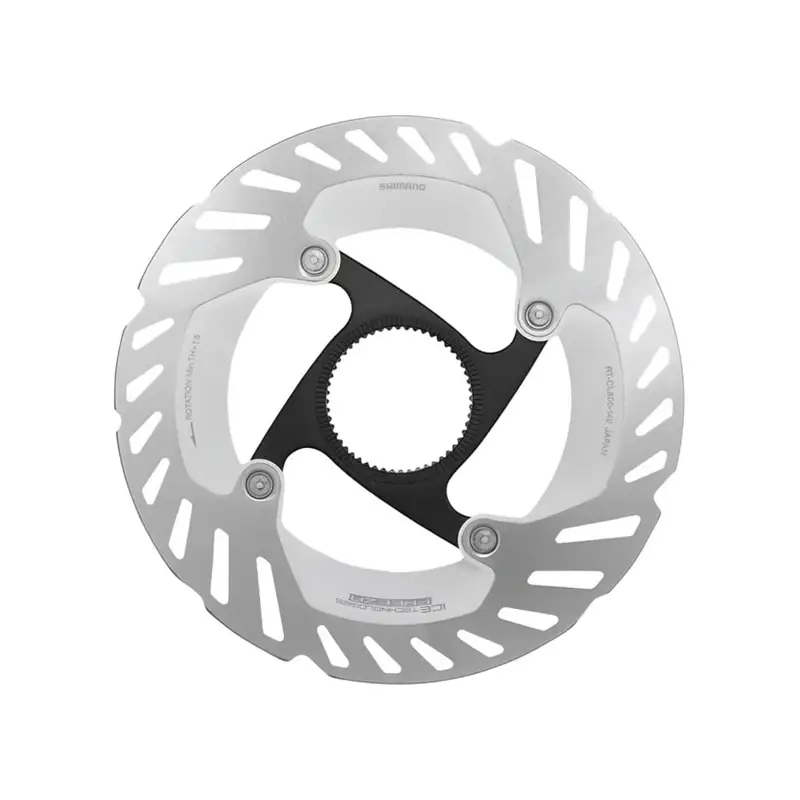 Balfes Bikes Shimano ROTOR RTCL800 Internal Centre Lock Disc Rotor 140mm in Silver/Black | Free postage over £30, £10 off first order, price match & 0% finance.