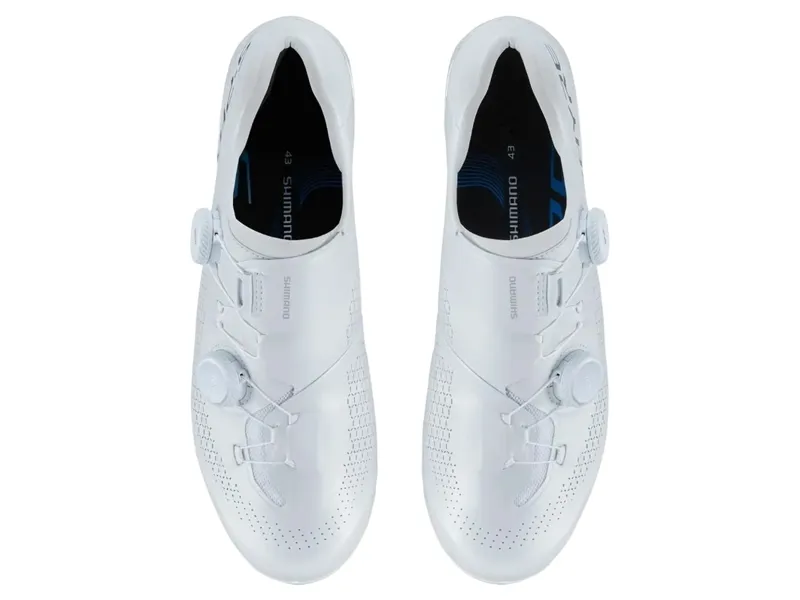Shimano S-PHYRE RC910 Road Racing Shoes in White-4