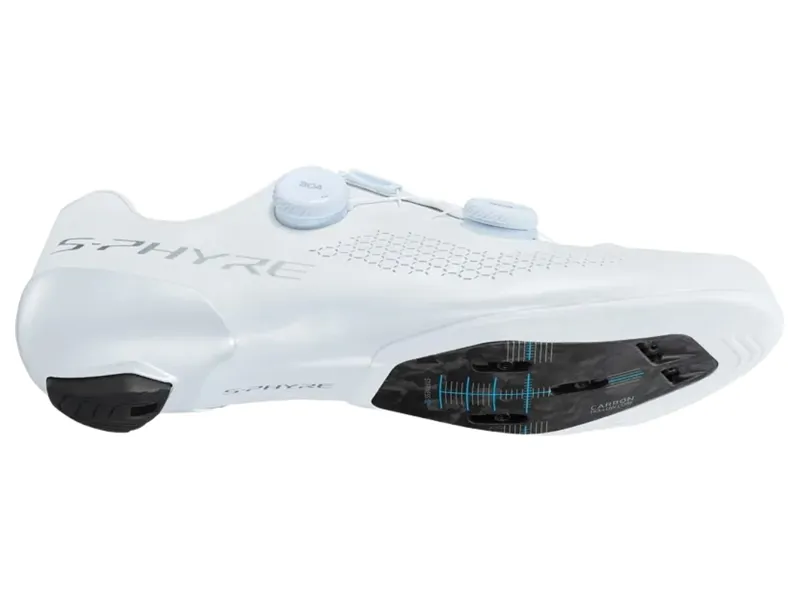 Shimano S-PHYRE RC910 Road Racing Shoes in White-3