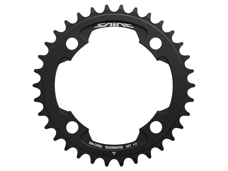 Shimano Saint M820 CR82 10 Speed Single Chainring 34T in Black