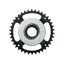 Shimano Steps SM-CRE61 Chainring 38T in Silver