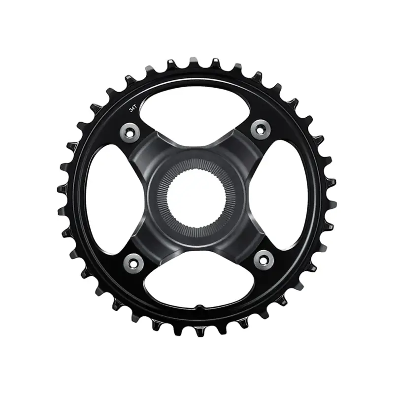 Balfes Bikes Shimano SM-CRE80-12-B 12 Speed DCE Chainring 34T 53mm Chainline in Black | Free postage over £30, £10 off first order, price match & 0% finance.