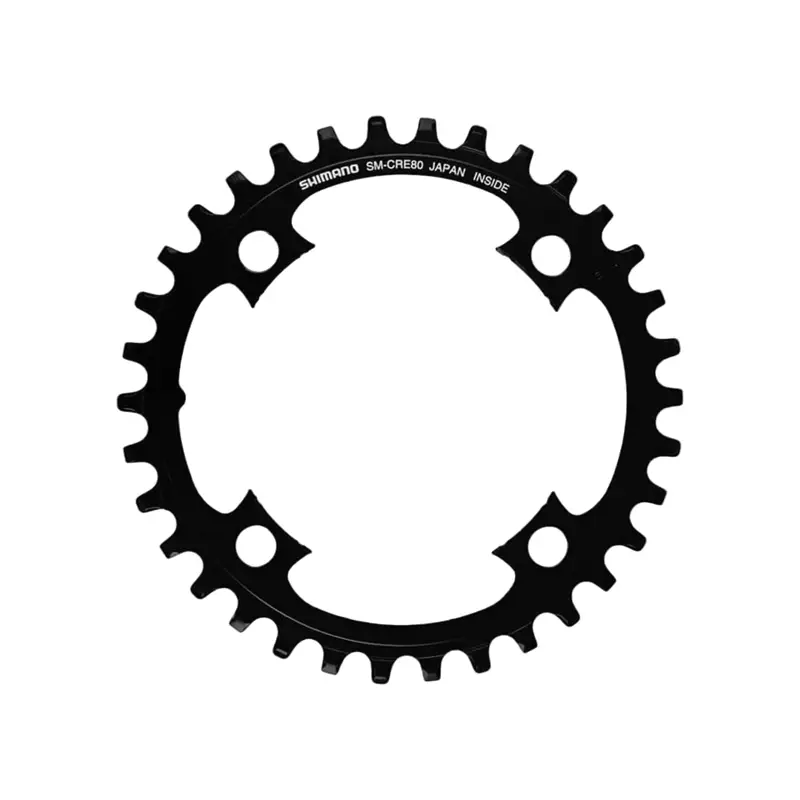 Balfes Bikes Shimano SM-CRE80 11/10 Speed Chainring 34T in Black | Free postage over £30, £10 off first order, price match & 0% finance.