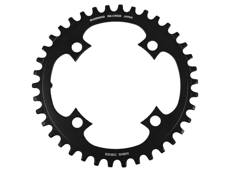 Shimano SM-CRE80 11/10 Speed Chainring 38T in Black