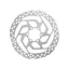 Shimano SM-RT26 6-Bolt Disc Rotor 160mm in Silver